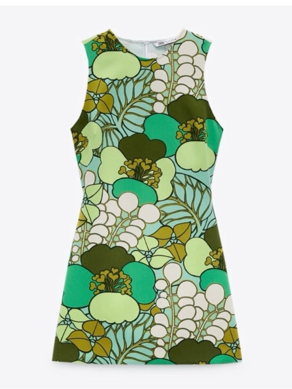 FINAL PRICE! Zara Floral Pattern Dress - Picture 4 of 8